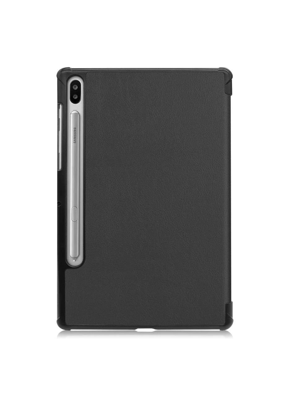 Чохол Premium для Samsung Galaxy Tab S6 10.5 (SM-T865) чорний, еко-шкіра, з підставкою Airon (395599031)