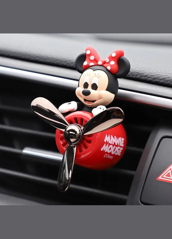 Багаторазовий ароматизатор у машину на решітку пілот Міні Маус, Ароматизатор у машину Minnie Mouse Pilot (330127252)