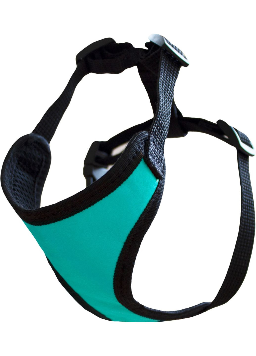 Нагрудник кожаный+сетка №4 54-75 см/61-88 см Голубой (4820268550088) Lucky Pet (321860872)