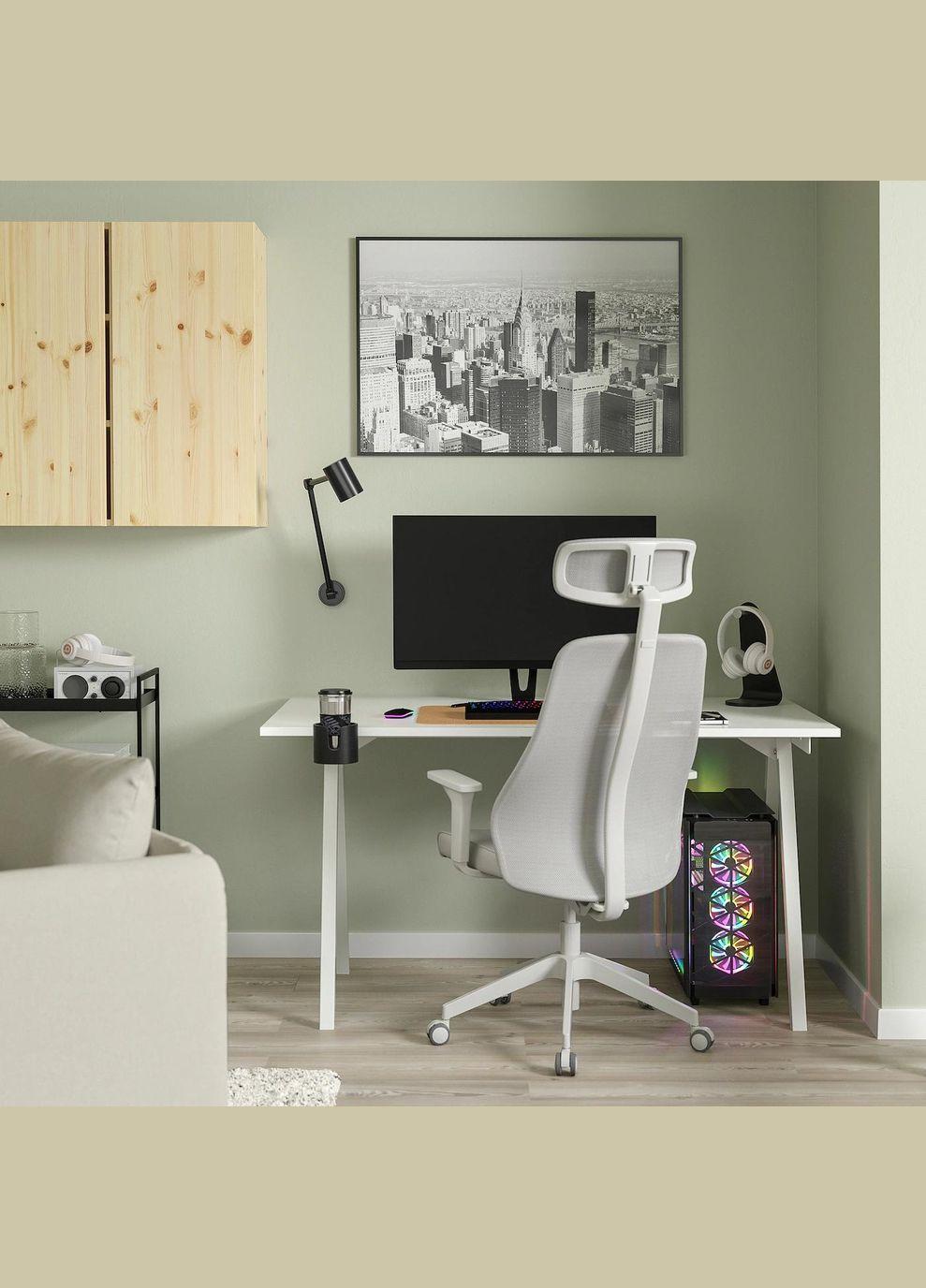 Письмовий стіл і стілець ІКЕА TROTTEN / MATCHSPEL (s49537759) IKEA (278406913)