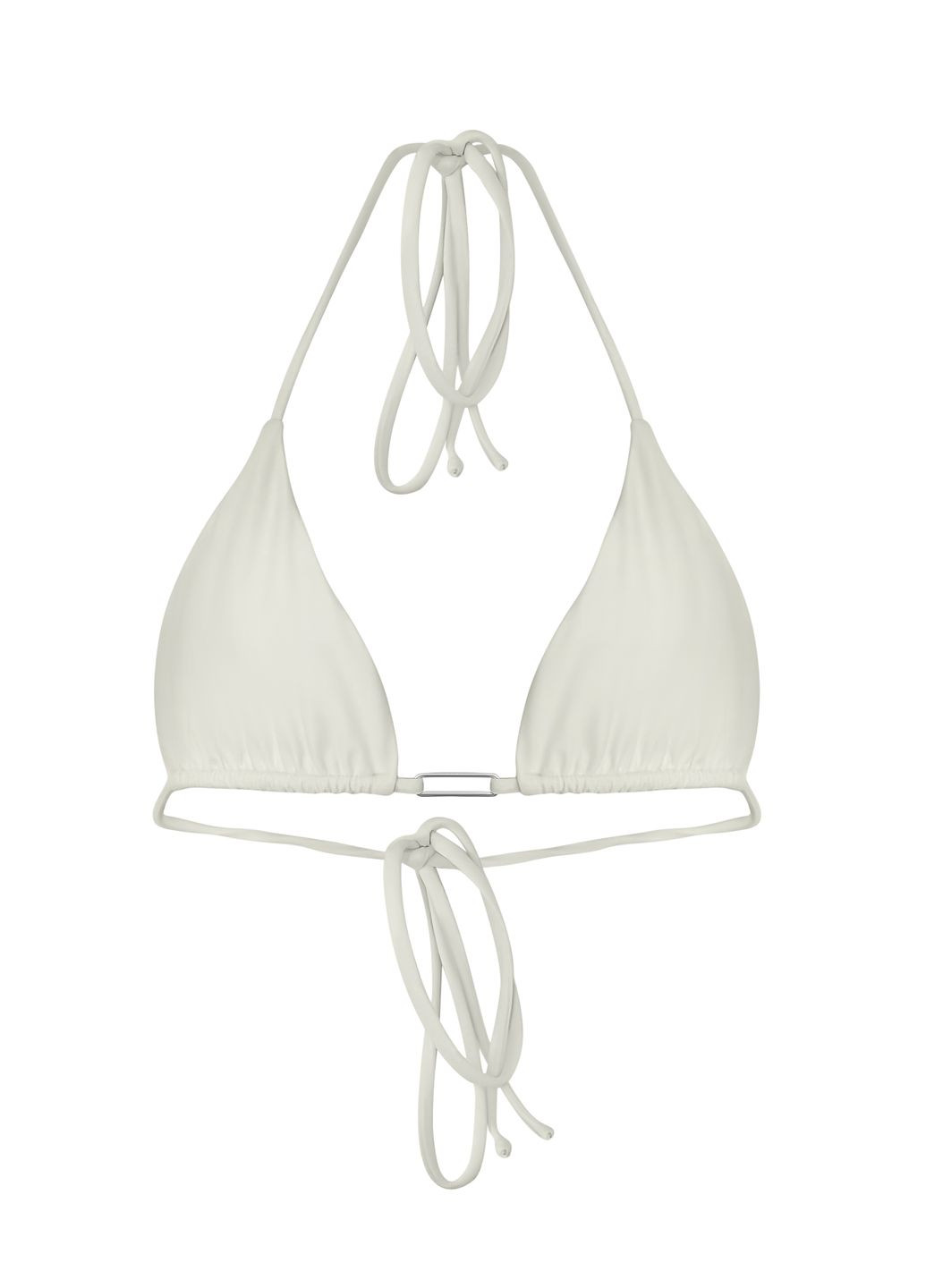 Белый летний купальник раздельный с фурнитурой раздельный Shape of Angel