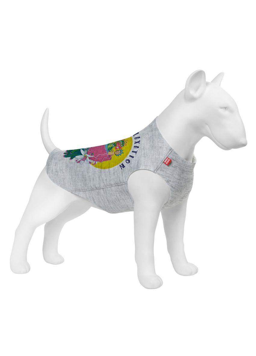 Майка для собак Clothes, малюнок "Рік та Морті 2", XS22, B 30-35 см, З 19-24 см WAUDOG (365247845)