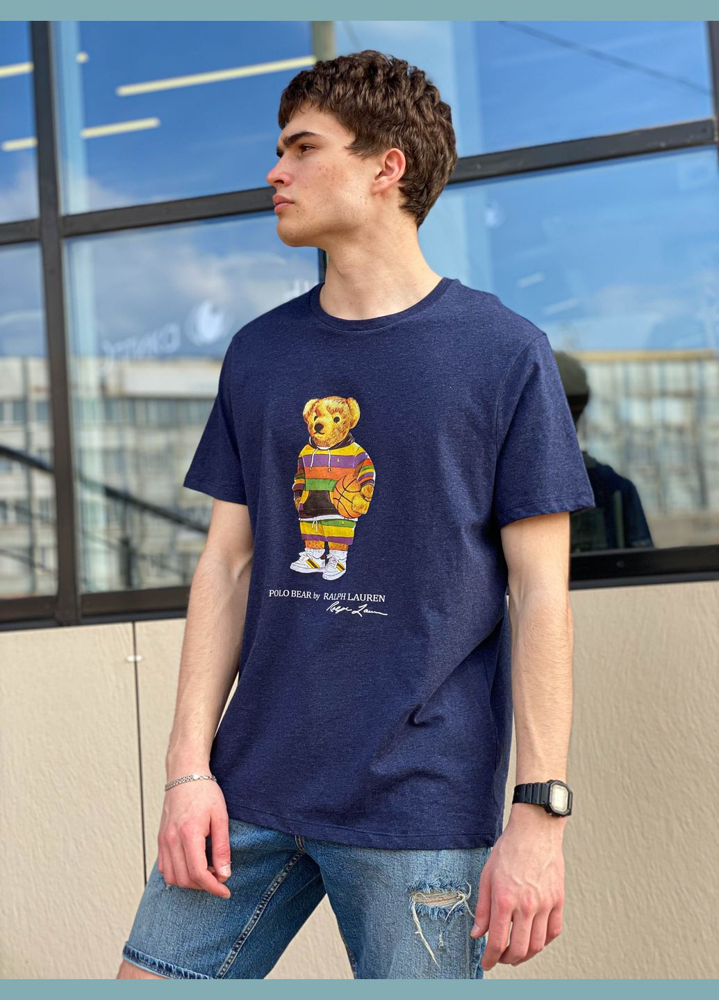 Синя футболка Ralph Lauren