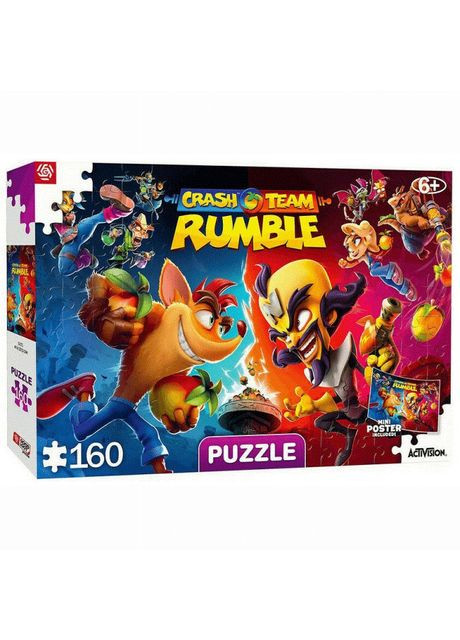 Пазл GoodLoot Crash Bandicoot 4: It's About Time 160 элементов (5908305240365) Good Loot (367061209)