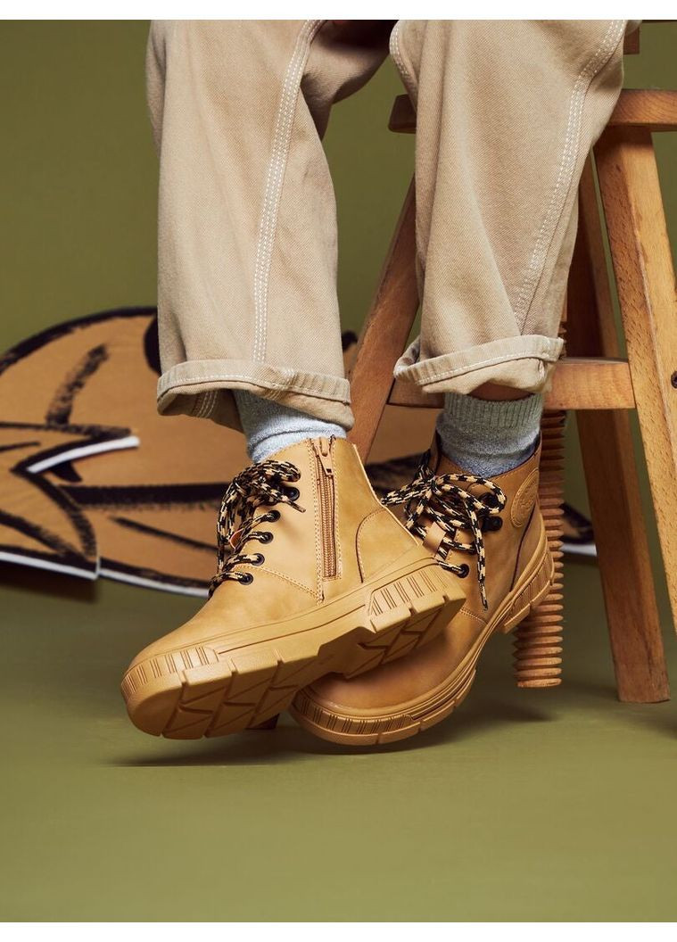 Черевики,світло-коричневий, Kiabi (306852569)