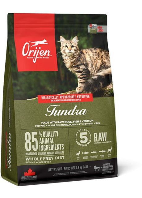 Сухой корм для кошек всех пород и возрастов Tundra Cat, 1.8 кг (o28318) (0064992283186) Orijen (364788464)