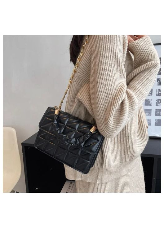 Сумка кросс-боди женская черная (RN-253) No Brand (351378661)