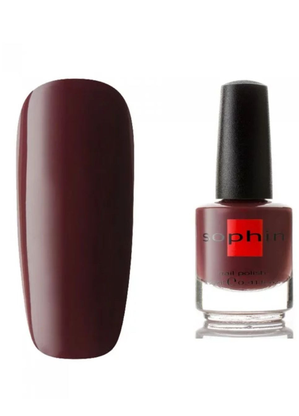 Лак для нігтів №308 Бордо, 12 мл Sophin (322266222)