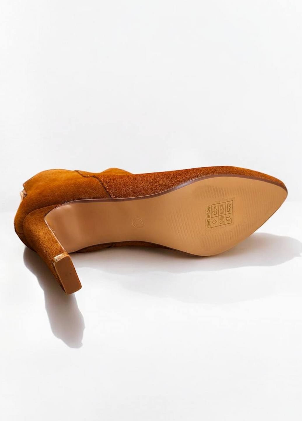 Коричневі ботильйони Etam