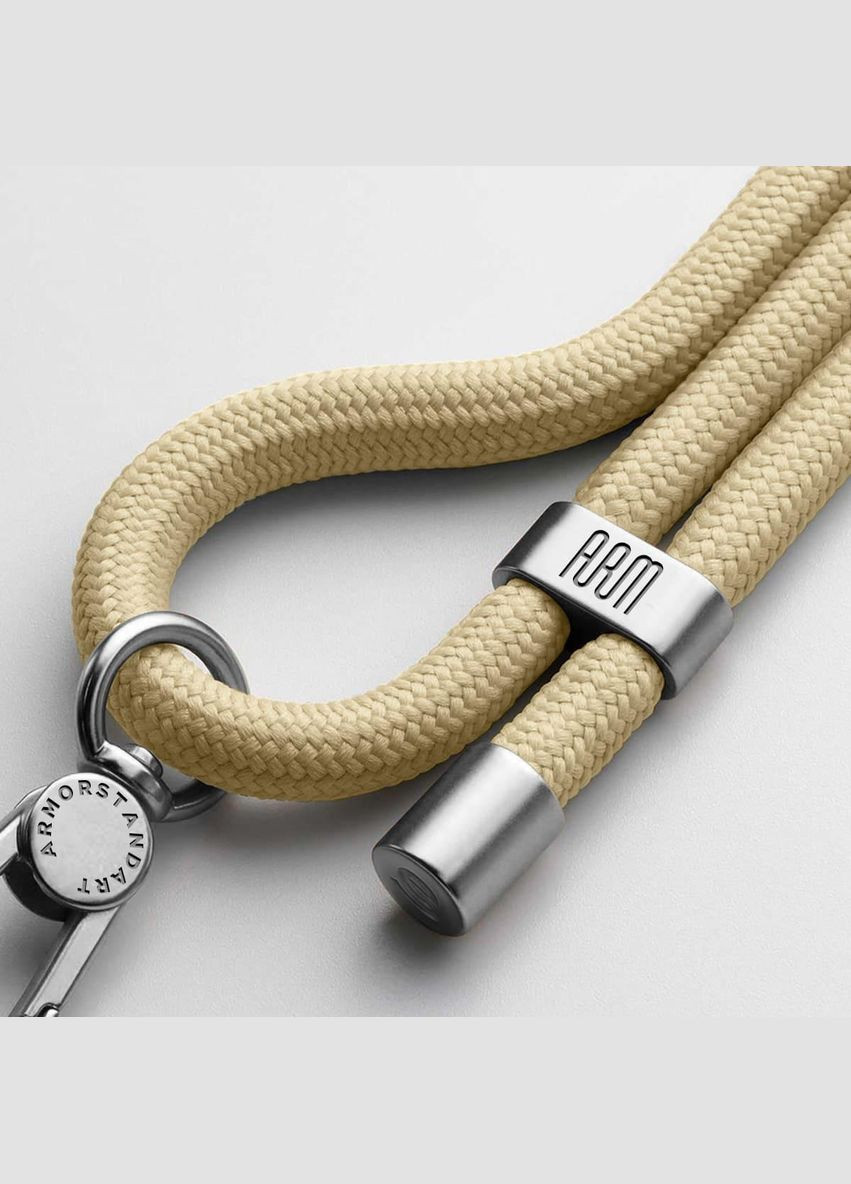 Ремешок для смартфона Rope Titanium Sand with Clear holder (ARM76101) ArmorStandart (327883962)