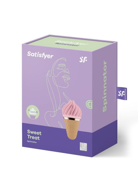 Вібростимулятор для клітора у вигляді Морозива Layons Sweet Temptation, Satisfyer (298920149)