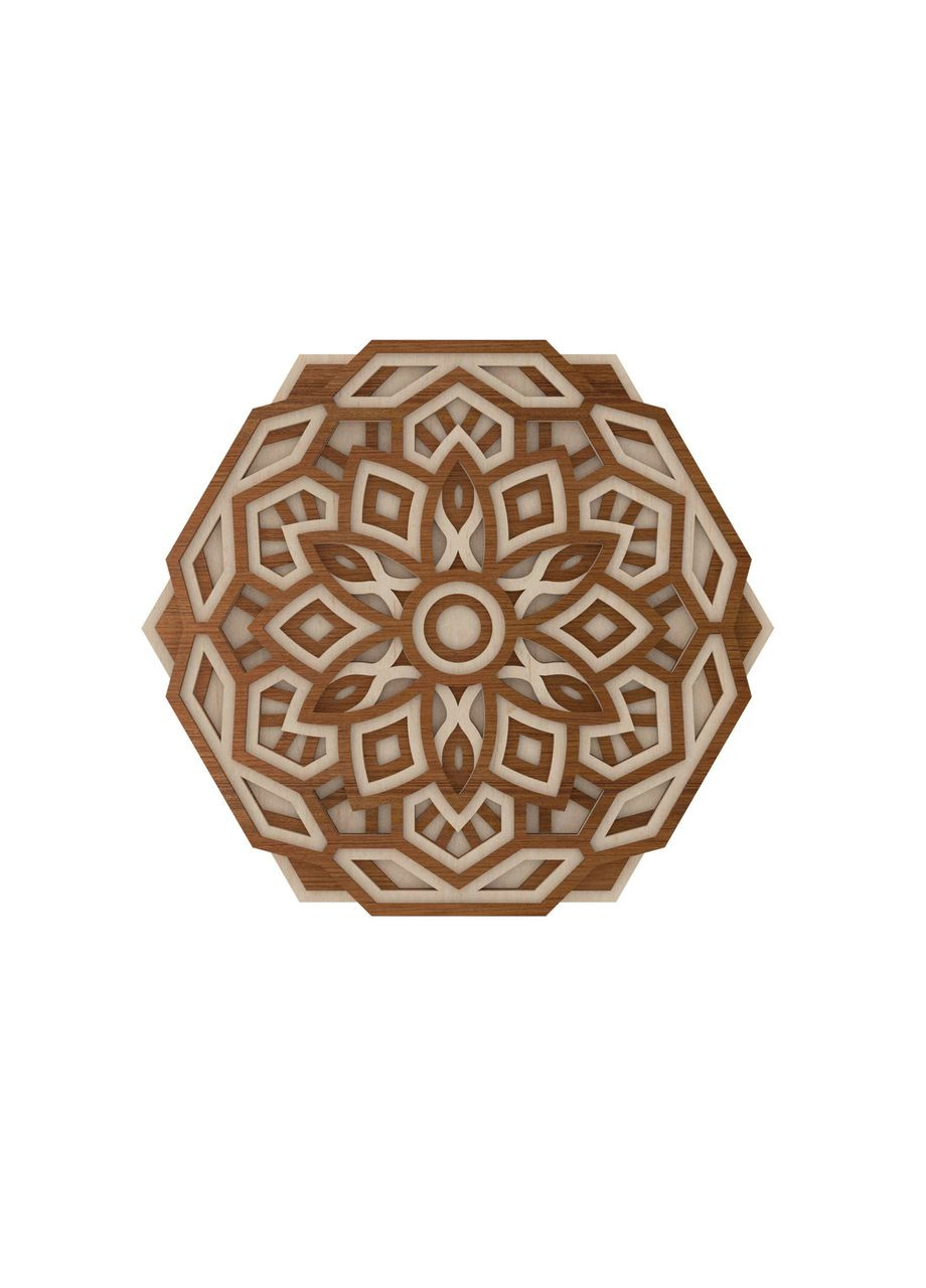 Мандала – Дерев'яний декор на стіну Ekostar (368307136)
