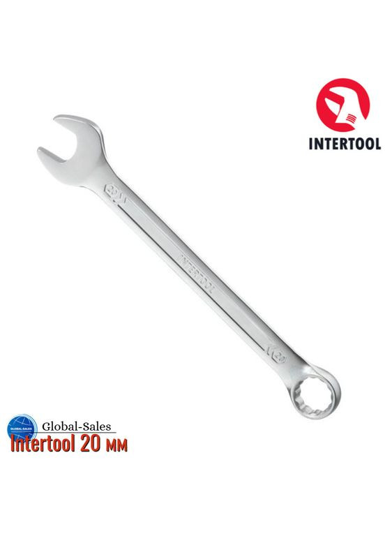 Ключ рожково-накидный 20 мм Storm XT-1020 (XT-1020) Intertool (342122267)