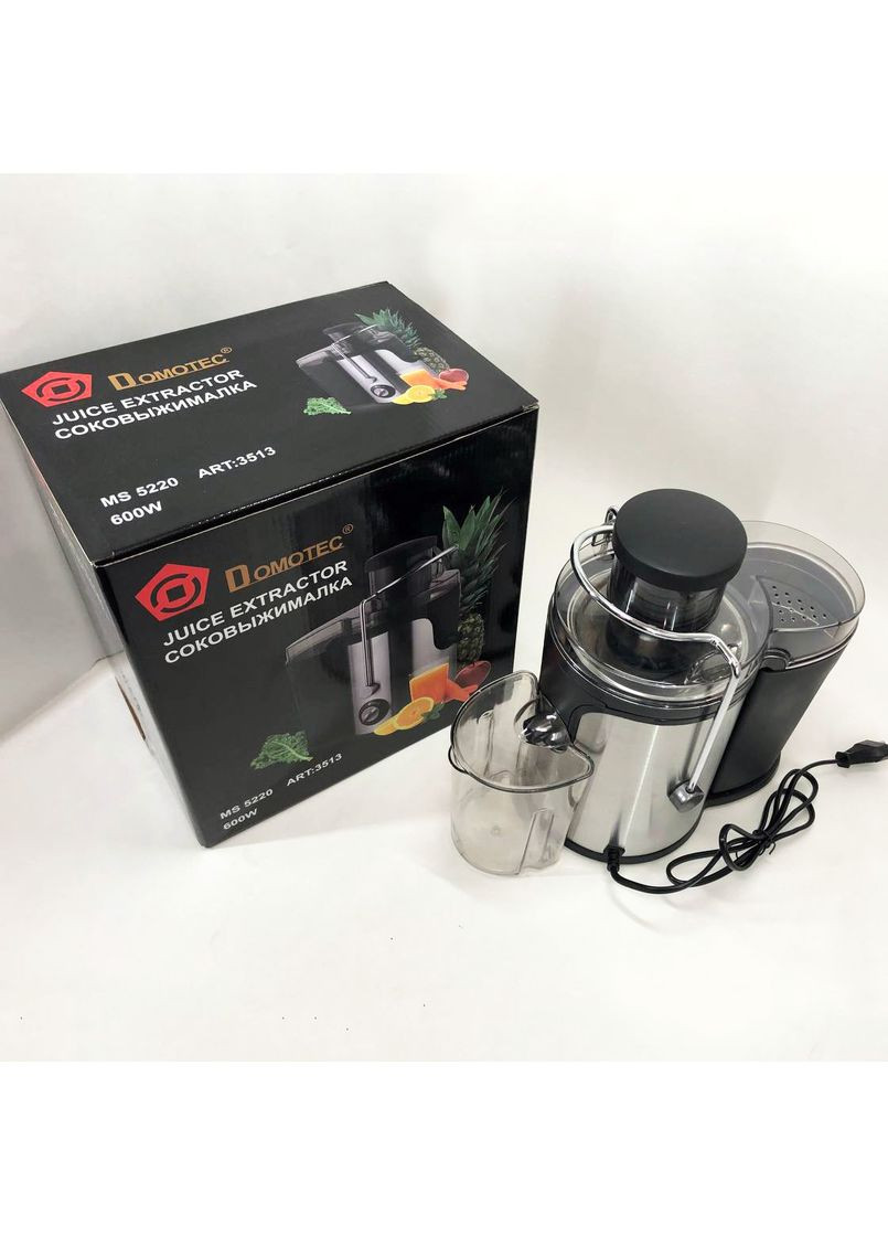 Соковыжималка для помидоров для дома MS-5220 600 W, Соковыжималка XZ-852 для овощей Domotec (352770590)