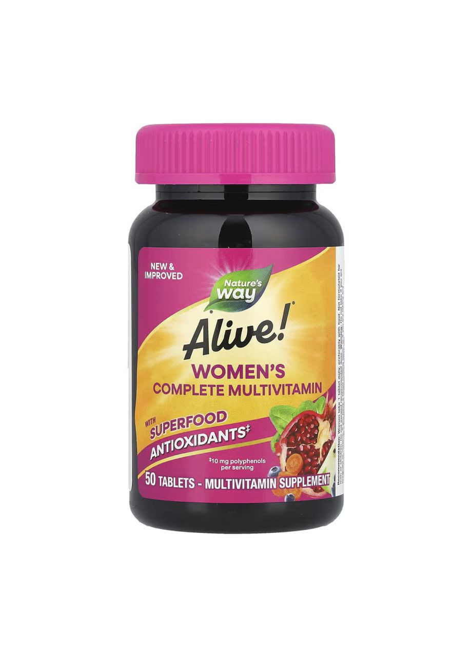 Women's Complete Multivitamin - 50 tabs Nature's Way (369399843)