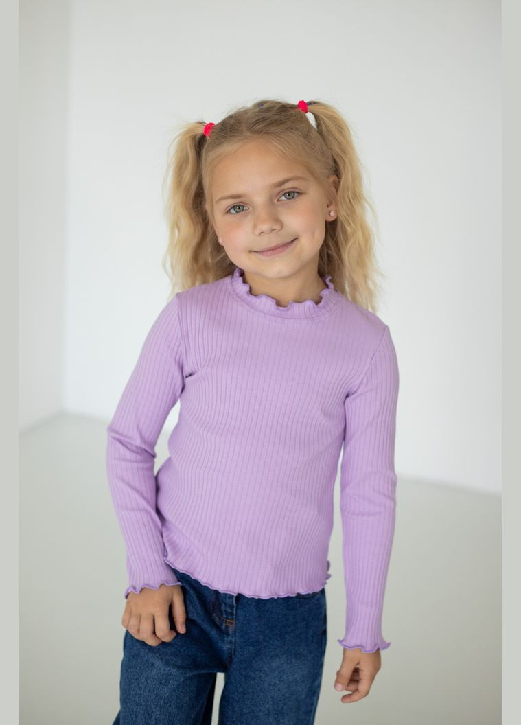 Фиолетовый лонгслив Авекстекс