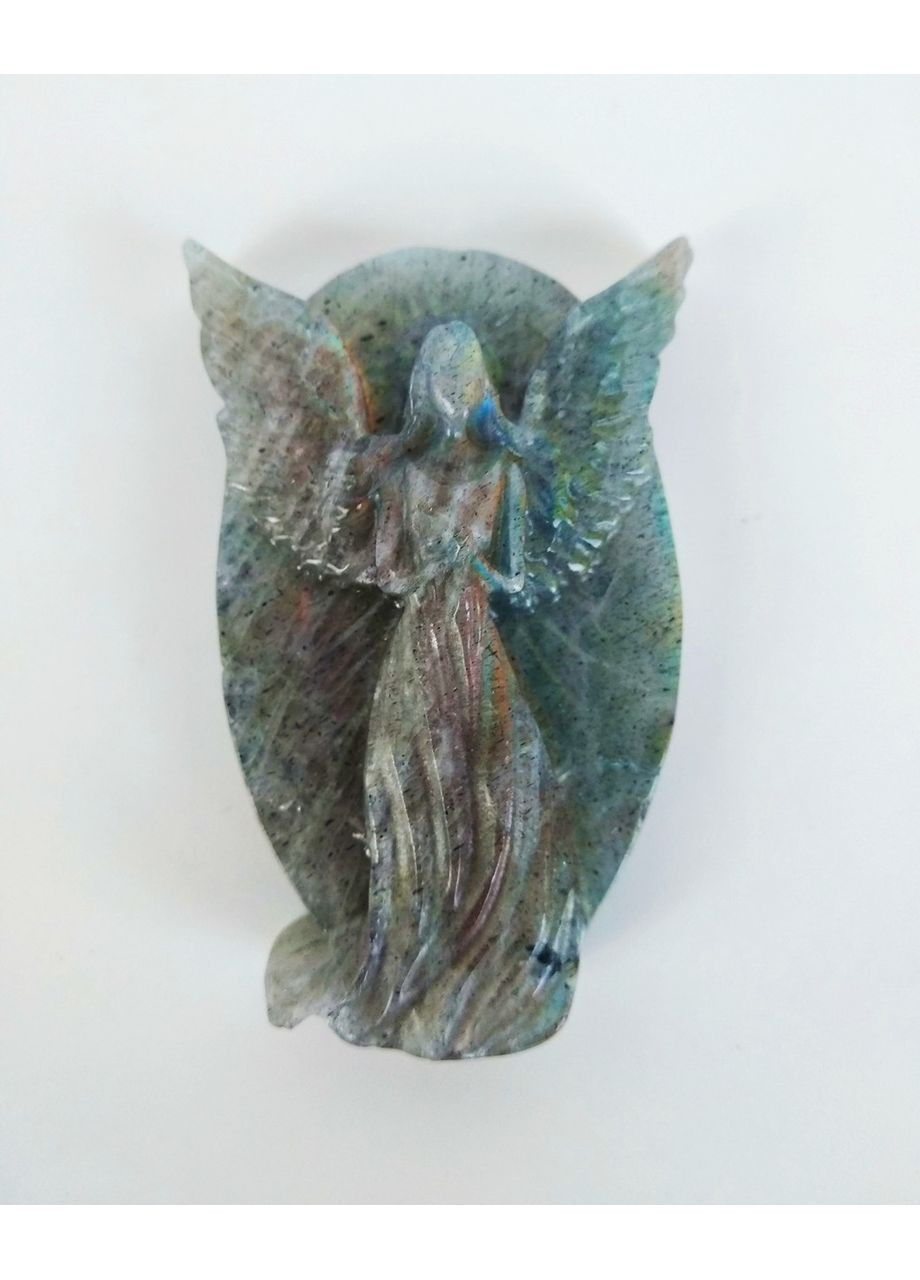 Фигурка - оберег "Ангел" из камня лабрадор No Brand (370792114)