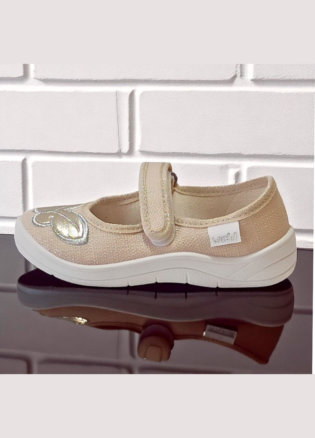 Ортопедичні тапочки для дівчинки капці на липучці Валді Waldi (338186582)