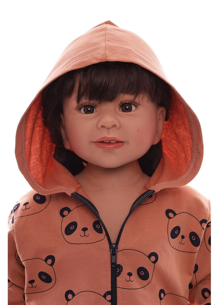 Спортивний костюм трикотажний Панда помаранчевий 104 см (53055) BABYKROHA (380692520)