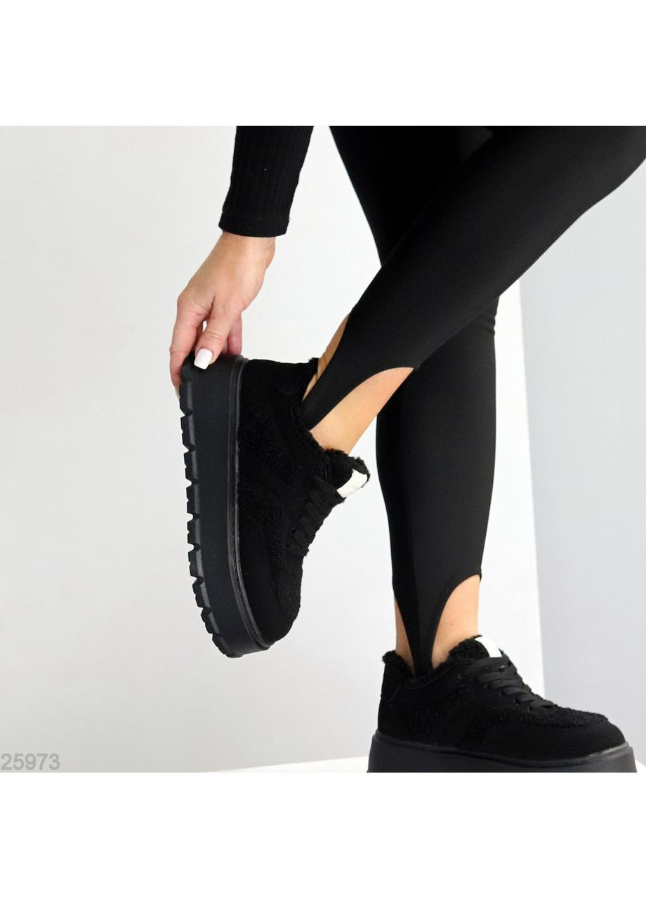 Зимові кросівки No Brand чорні зими (370368628)