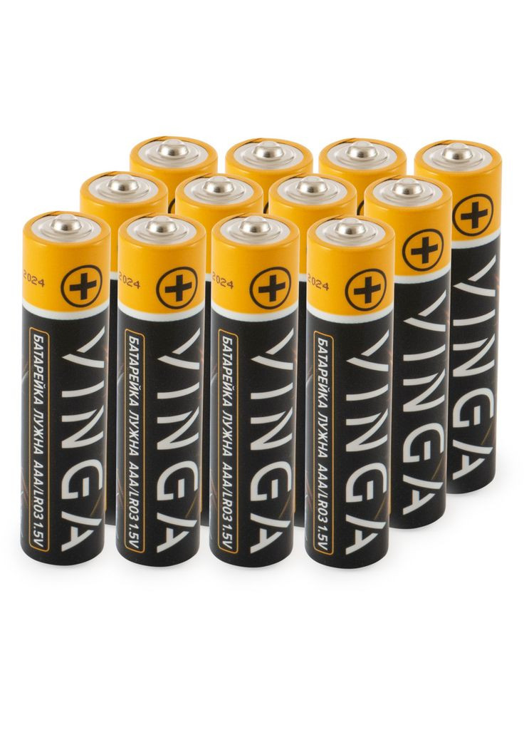 Батарейка (m460197) Vinga AAA LR03 Alkaline 12pcs Blister (367072511)