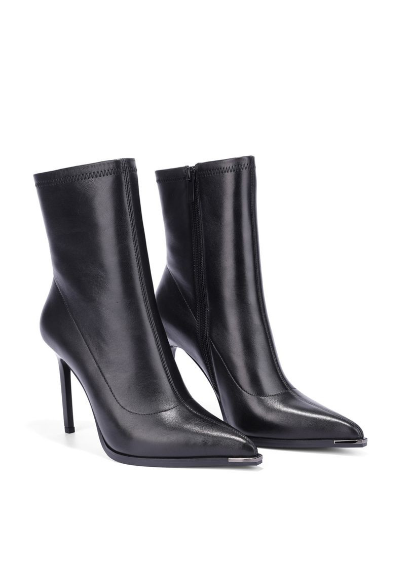 Жіночі Черевики G652-623 Чорний Шкіра MIRATON (368754158)