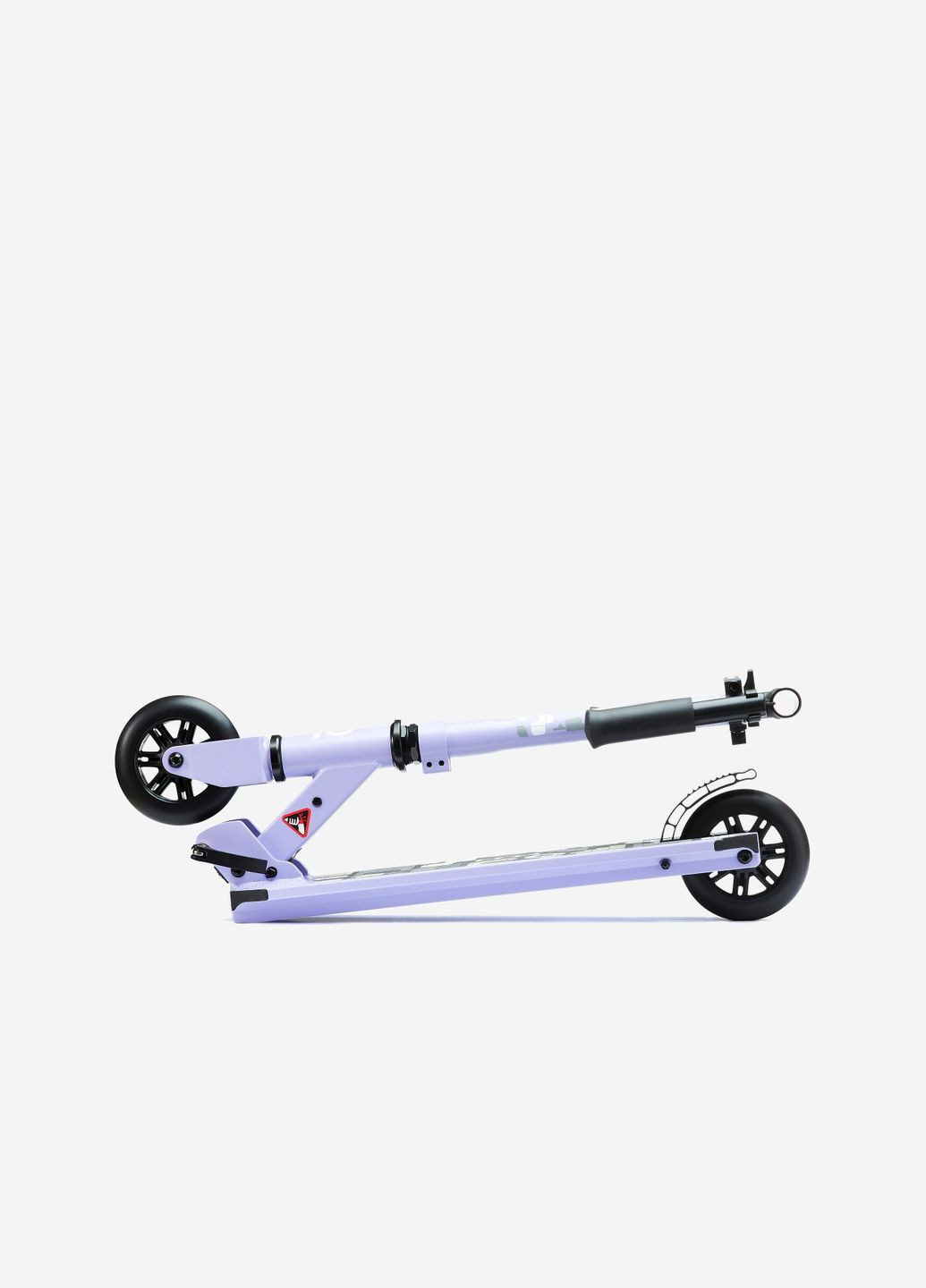 Дитячий Двоколісний Самокат MID1 Зріст від 110-150 см Фіолетовий Oxelo (335052432)