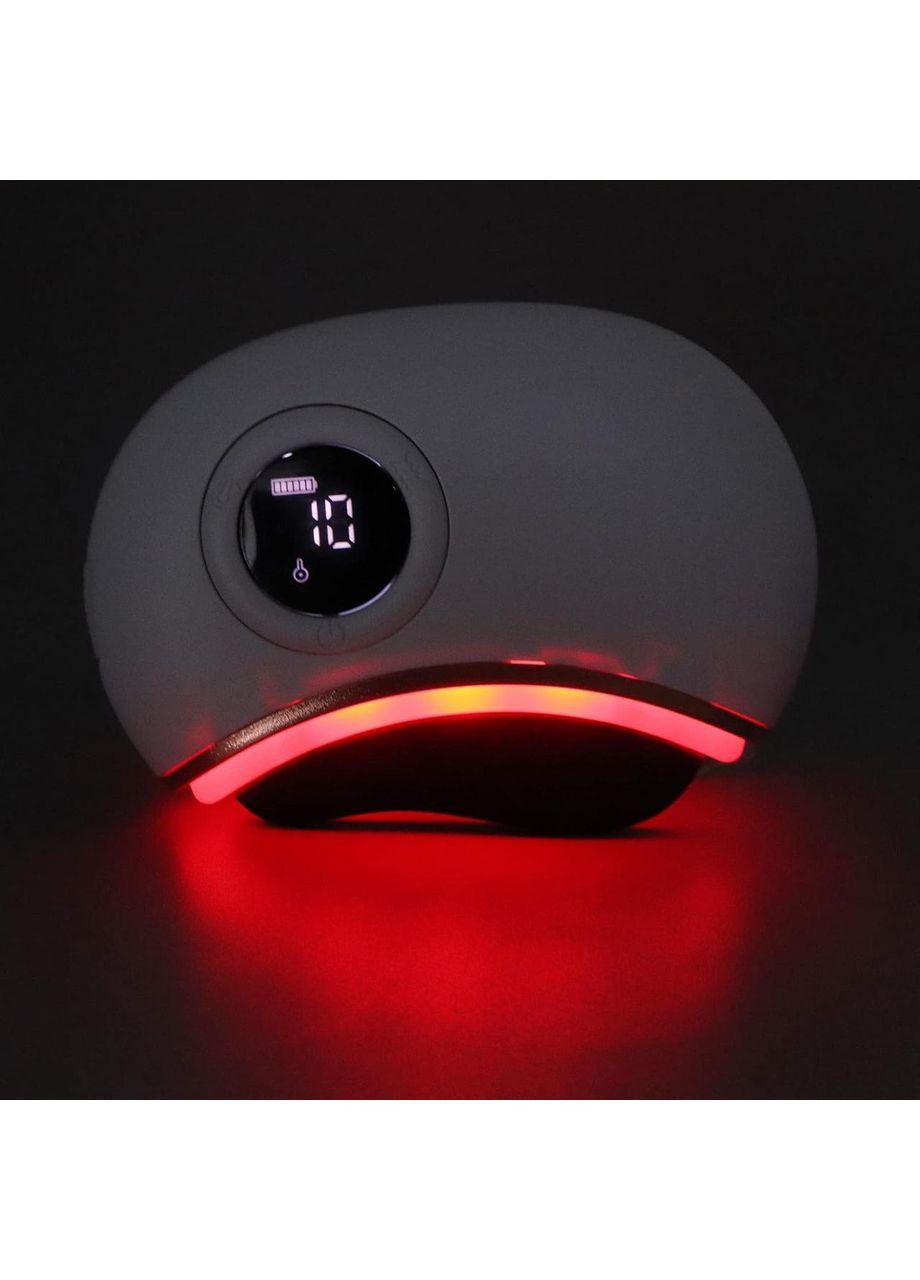 Електричний скребковий масажер для обличчя та тіла з підігрівом No Brand (354829031)