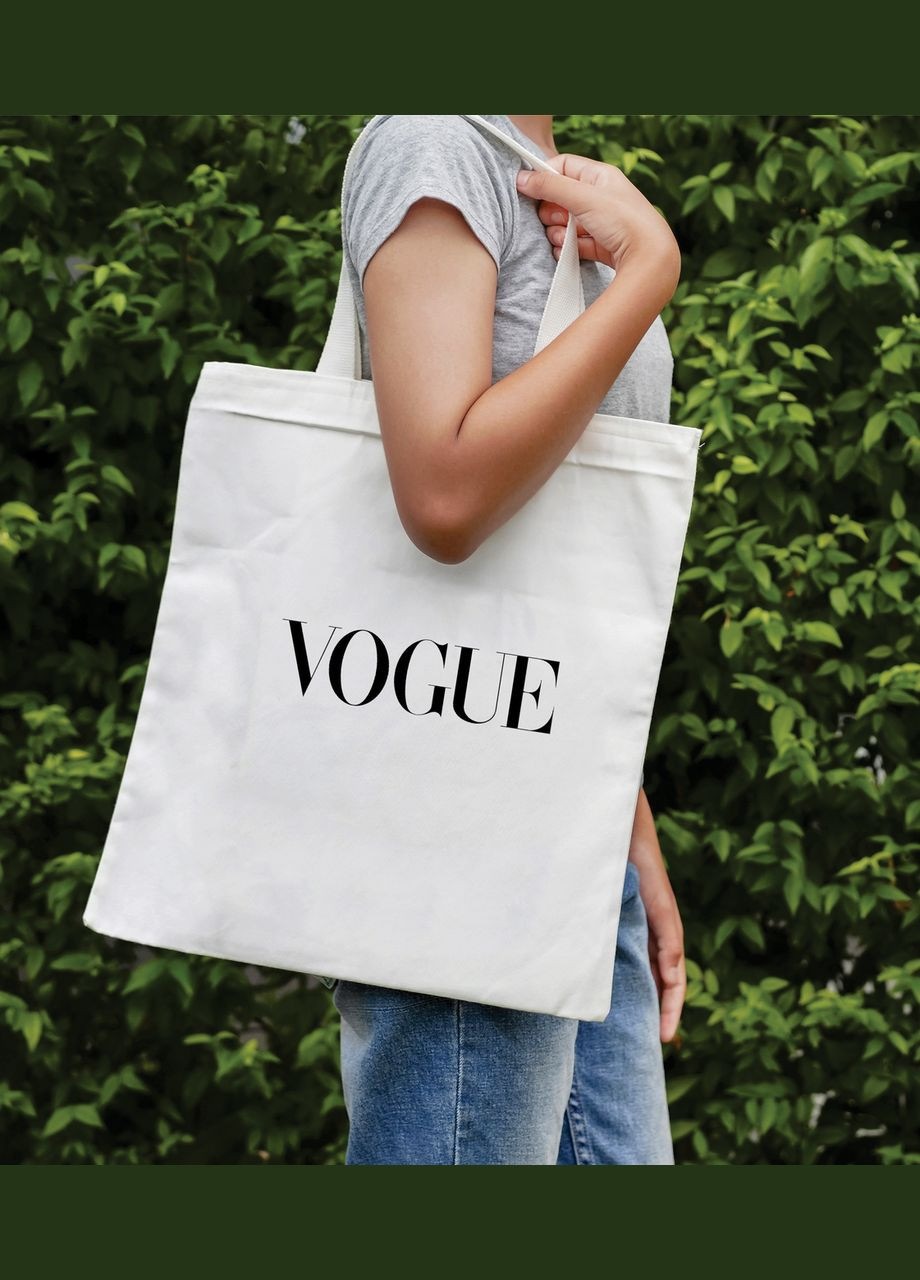 Сумка-шоппер с ярким принтом Vogue Gildan (280916275)