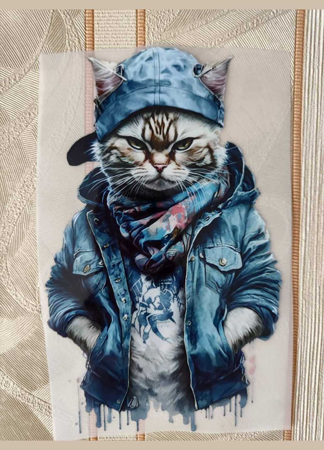 Термонаклейка на одяг Кураж (316155434)