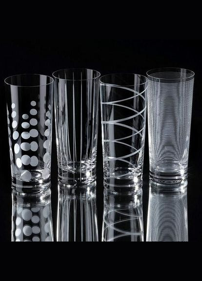 Набір склянок Mikasa Cheers 4 шт 550 мл 5159317 LIFETIME BRANDS (316612488)