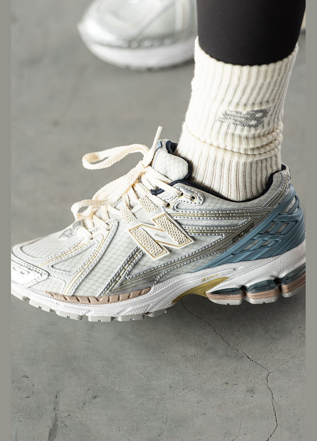 Кросівки жіночі New Balance 1906R Silver Blue | Нью Баланс 1906 сірі No Brand сірі демісезони (333811295)