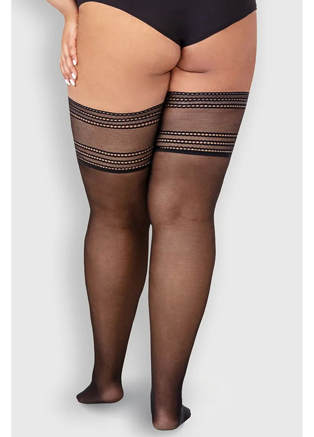 Чулки большого размера с широкой коронкой CHIC 30den Mona (349500920)
