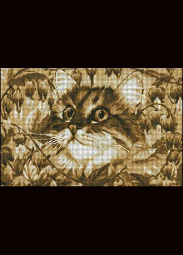 Набір для вишивання хрестиком. Розмір: 35*23 см Розбите серце Лоскуток (315356980)