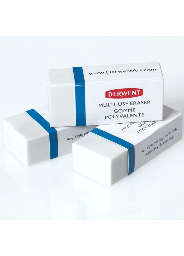 Набір ластиків Small Multi Purpose 3шт Derwent (362585296)