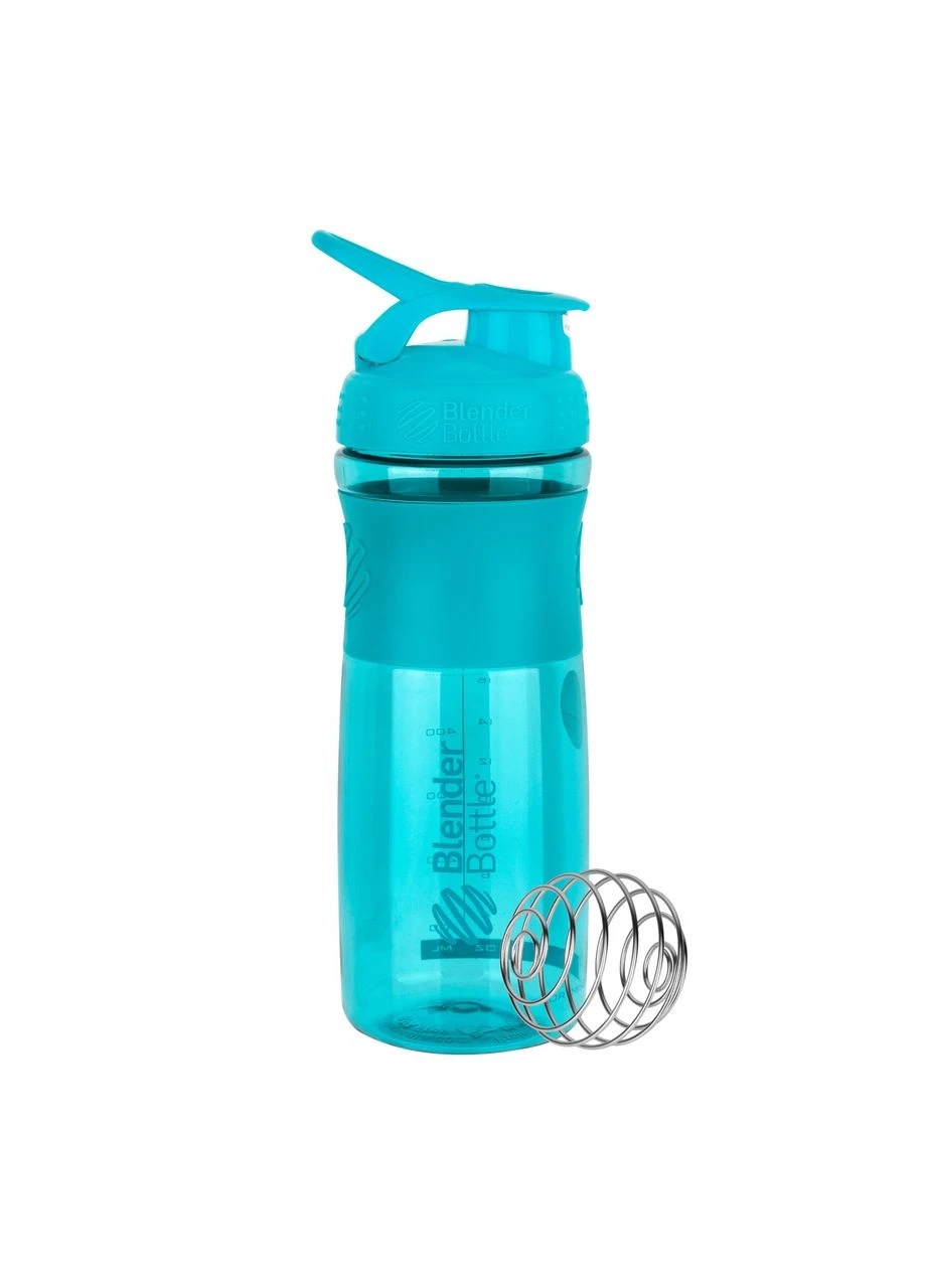 Спортивный шейкер (бутылка) BlenderBottle SportMixer Flip 28oz/820ml Teal (A-011944) Blender Bottle (308460352)