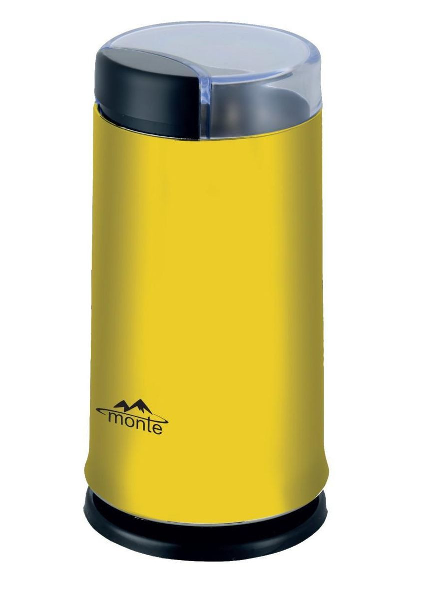 Кофемолка MT-1408 210 Вт желтая. Monte (368583368)