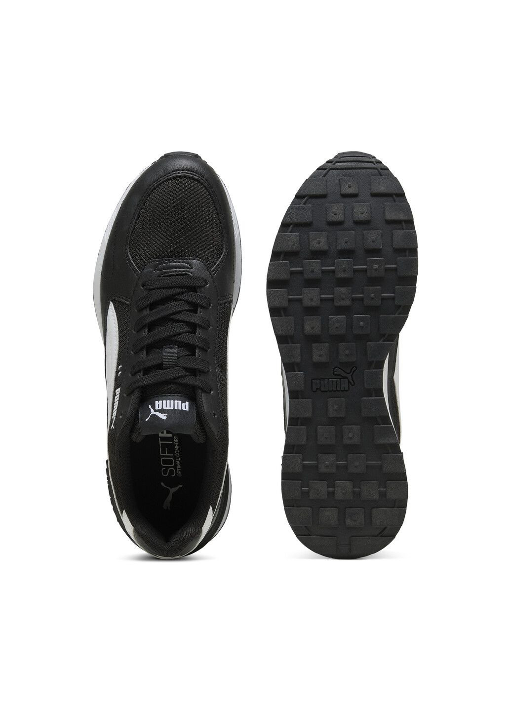 Чорні всесезонні кросівки graviton sl remix sneakers Puma