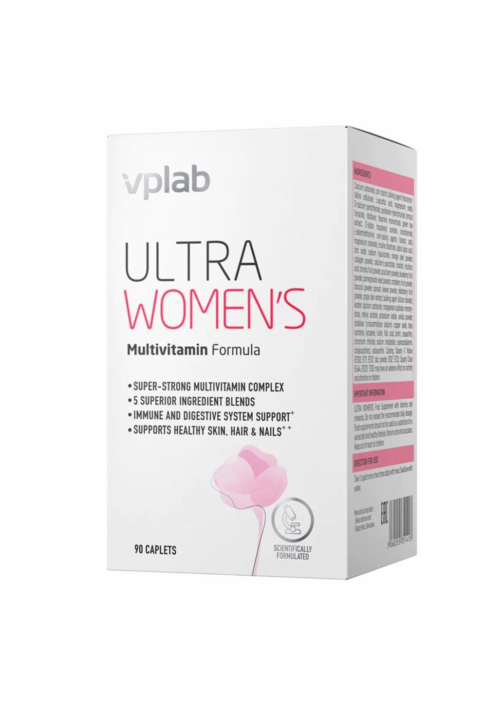 Мультивітаміни для жінок VPlab Ultra Women's Multivitamin, 90 капсул VPLab Nutrition (369621639)