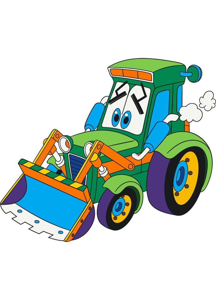Розпис по полотну "Тракторець" 15066-AC Art Craft (333700506)