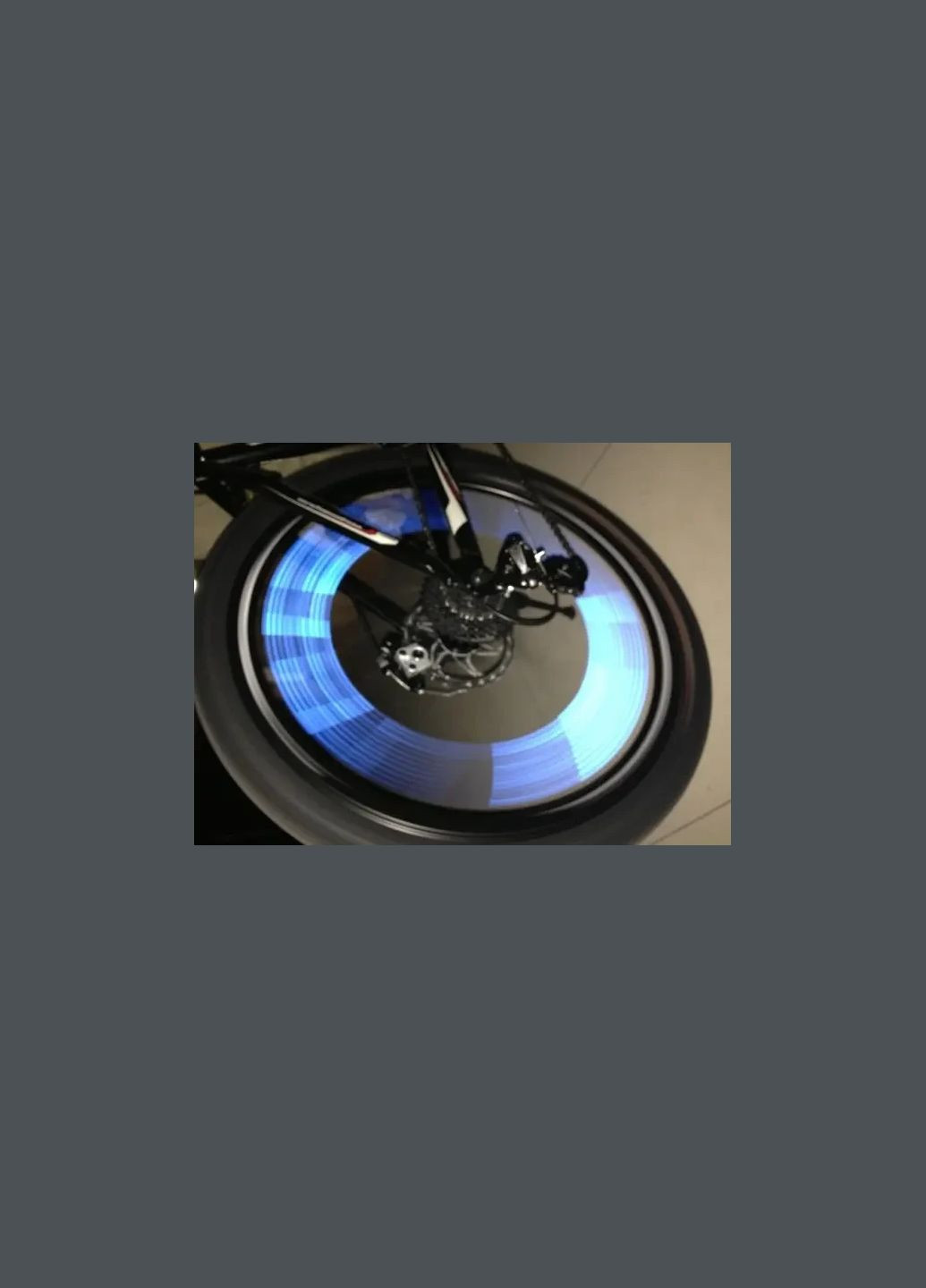 Відбивачі на спиці велосипеда 12 шт., сині No Brand (303429417)