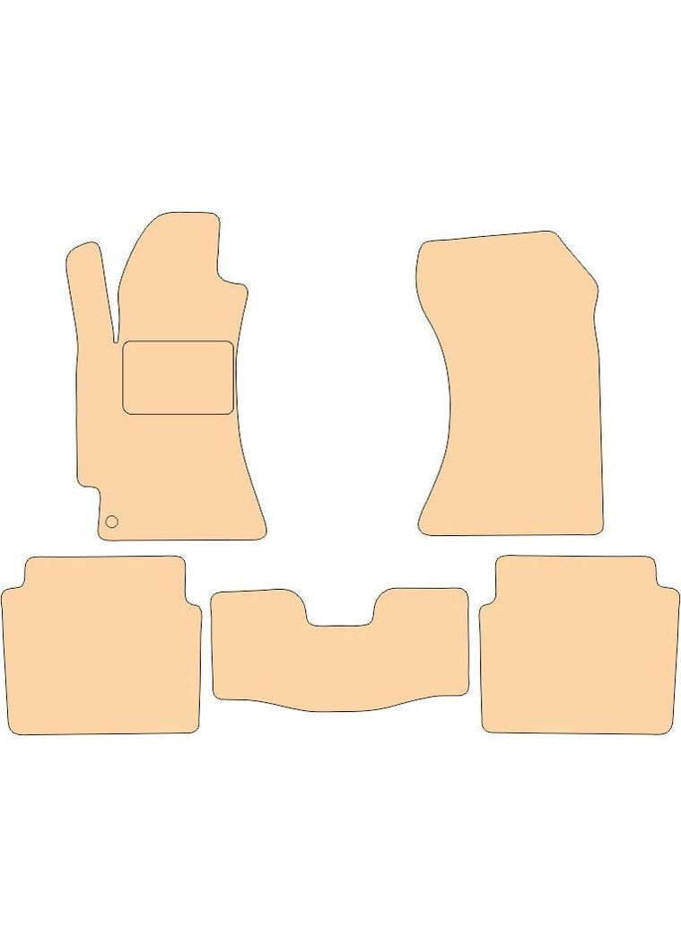 Ворсові килимки в салон для Volkswagen III HB 5 дв.автомат Beltex Polo (360617904)