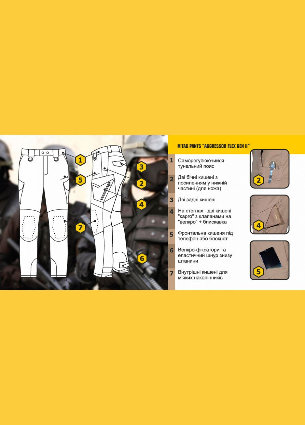 Штани Aggressor Gen ІІ Flex Army Olive (40/32) M-TAC (303409748)
