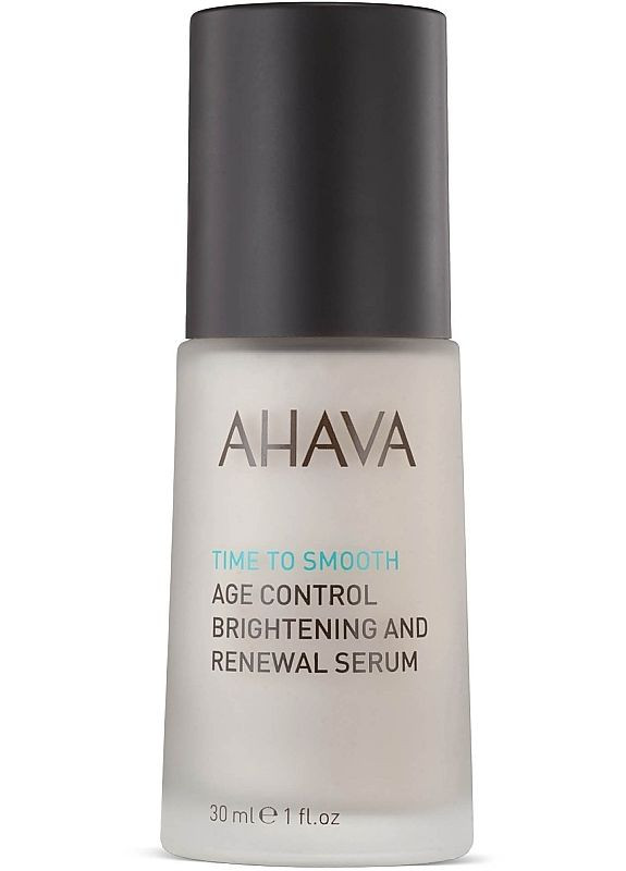 Ahava Нічна відновлююча сиворотка, вирівнююча тон шкіри Time To Smooth Brightening And Renewal Serum 30ml (2-639592) — Крем, Ізраїль (369795233)
