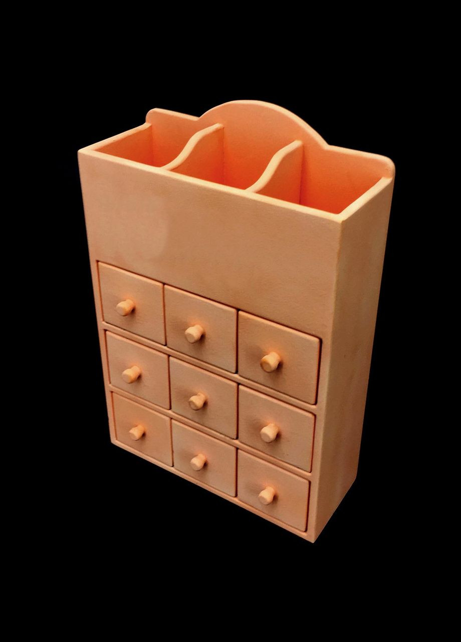 Мини-комод из дерева Чункай грейпфрут (МНК-008454) No Brand (328227377)