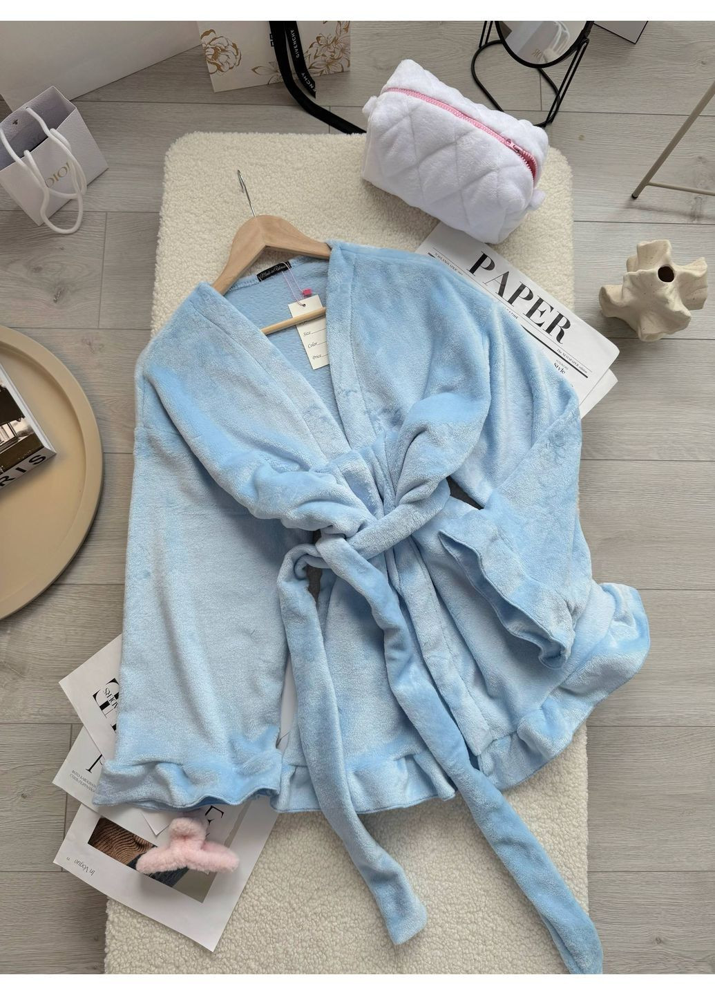 Женский плюшевый халат Osoblyva (369249506)