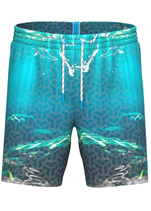 Шорты WATER PRINTS BEACH BOXER (007152-800) размер Arena (367837042)