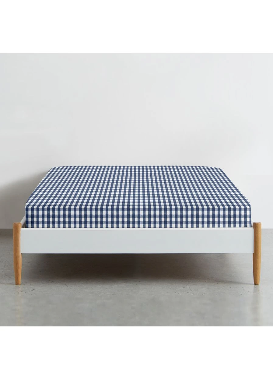 Простирадло 240х260 NAVY CHECK (4822052403211) Cosas (393976729)