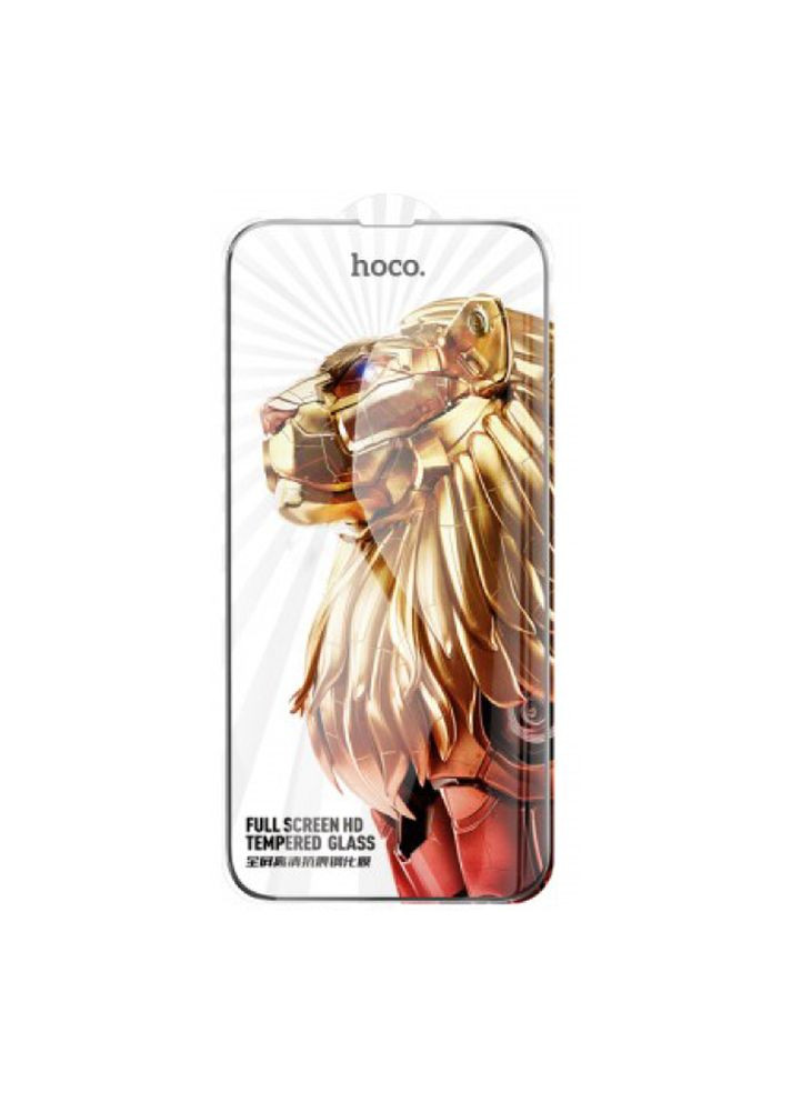 Защитное стекло Full screen HD tempered glass set for iP14 Max / 13 Pro Max ( G9 ) Black Hoco (297453609)