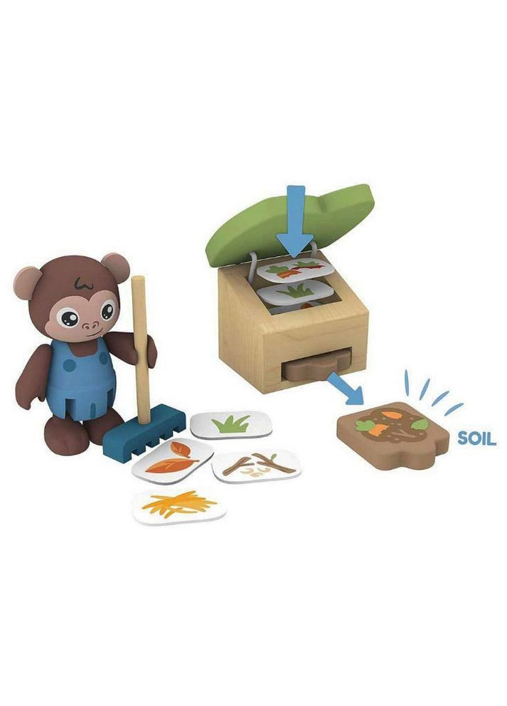 Дерев'яний розвиваючий набір Органічна теплиця E3416 для юних садівників Hape (317450529)